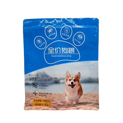comprar 1.5 kg Sacos de embalagem de alimentos secos para cães adultos com fecho removível online manufacture