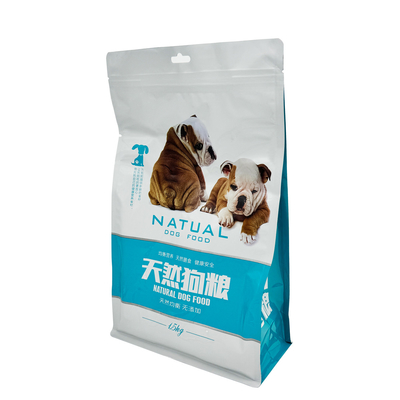 comprar Caixinha Vazia Personalizada Fonte Relocável Ziplock 50 Lb Saco De Alimento Seco Para Gatos Com Furo Pendente online manufacture