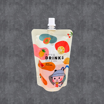 comprar Embalagens de plástico reciclável, impressas, brilhantes, em bolsas para bebidas frias online manufacture