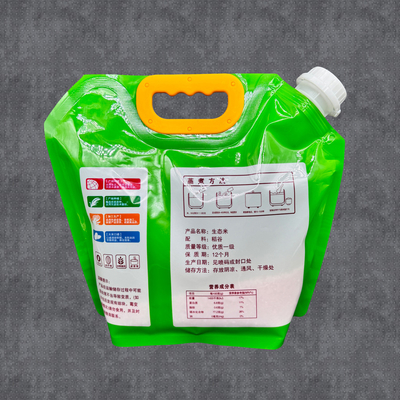 comprar 250 ml 1L 1.5L 2.5L 5L 10L Custom Stand Up Spout Pouch Bag Foldable Outdoor Storage Drink Bag online manufacture