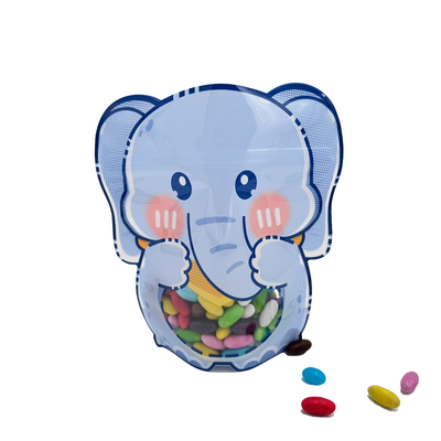 comprar Bolsas em forma de elefante de corte a mão com fechadura e janela clara para crianças online manufacture