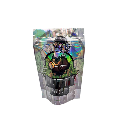 comprar Bolsa de Holograma em pé com fecho para flores, ervas daninhas, ervas, biscoitos online manufacture