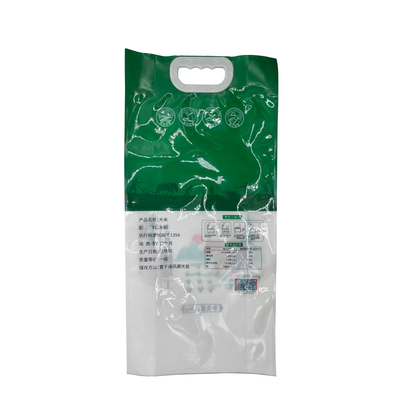comprar Sacos de embalagem de macarrão e macarrão personalizados de grau alimentício Bolsas de arroz com alça e janela clara online manufacture