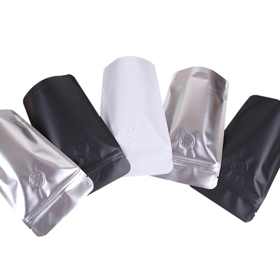 comprar Bolsas de café de pé à prova de umidade com válvula de descarga de gás de uma só maneira online manufacture