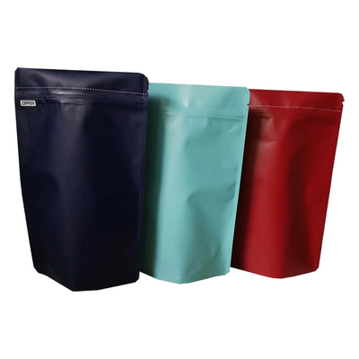 comprar Bolsas de café de cadeado de alumínio revestidas de folha de alumínio customizadas com válvula unidirecional online manufacture