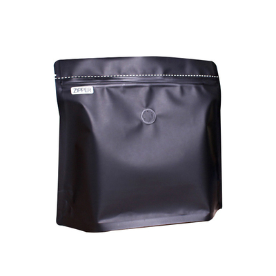 comprar Sacos de embalagem de café de fundo quadrado resistentes à humidade e ao oxigênio com fecho online manufacture