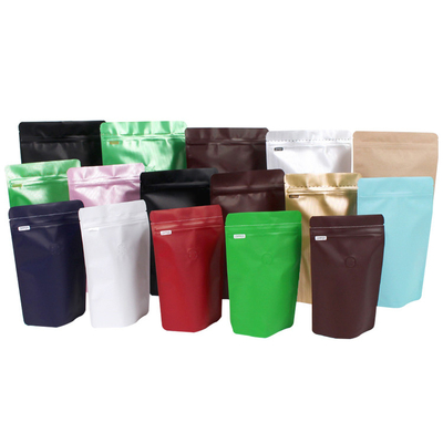 comprar Bolsas de café estanques, de conservação de fresquíssima, recobertas de alumínio, revestidas de papel alumínio, com válvula de desgaseamento online manufacture