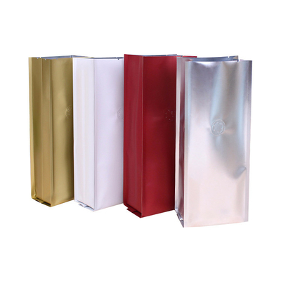 comprar Bolsa de café de fundo plano com fecho de fita de lata online manufacture