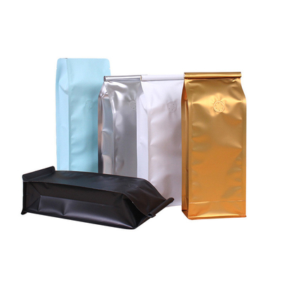 comprar Sacos de café de fundo quadrado com válvula de descarga de gás online manufacture