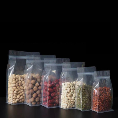 comprar Bolsa de plástico à prova de odor quadrada de fundo lateral com fecho de fecho para armazenamento de alimentos online manufacture