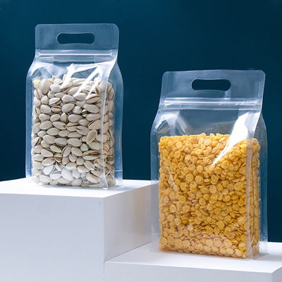 comprar Transparente e à prova de umidade Bolsas de embalagem com fecho vertical para armazenamento de alimentos online manufacture