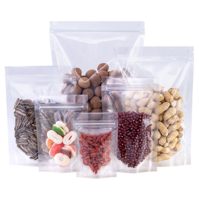 comprar Bolsas de fecho recorrentes de fecho de cristal 100 MIC para embalagens de lanches alimentares online manufacture