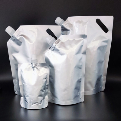 comprar Bolsa de alumínio laminada resistente à luz com embalagem de boca com tampa online manufacture