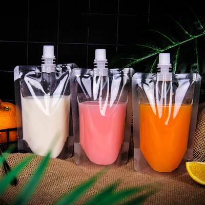 comprar Bolsas retornaveis de embalagem de bebidas com tampa reutilizável online manufacture