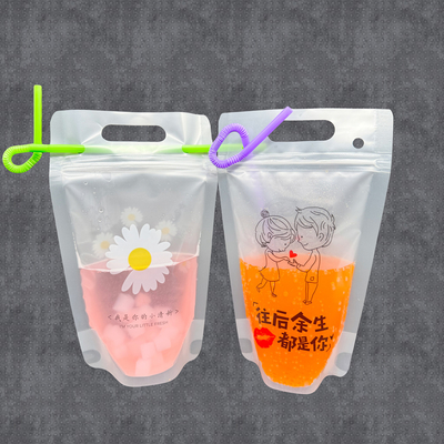 Bolsas de bebida personalizadas para festas de design personalizado Bolsas de bebida para álcool Suco de frutas geladas Bebidas