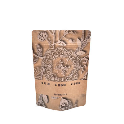 Embalagens compostáveis personalizadas com fecho térmico Bolsas de fecho de fecho de fecho de fecho de fecho de fecho