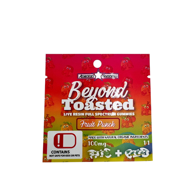 Fonte aberta brilhante Impressão UV folha revestida Flat 1g Custom Mylar com buraco pendurado Para biscoitos de erva daninha doces