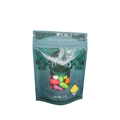 Embalagem de bolsas de stand up personalizadas para embalagens alimentares de gomas de chocolate
