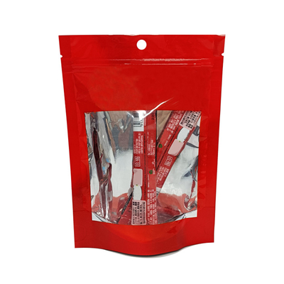 Saco de café impresso sob medida com folha de vidro transparente para embalagem de café instantâneo