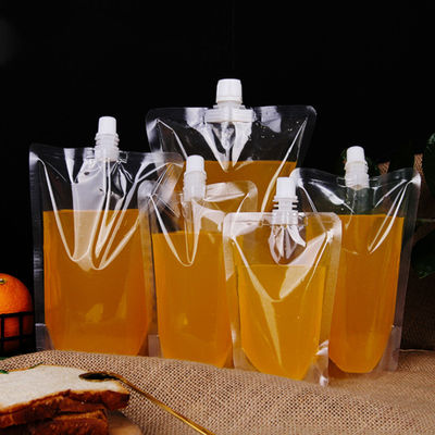 Bolsas de suporte de supermercado personalizáveis com fecho térmico PA/NY